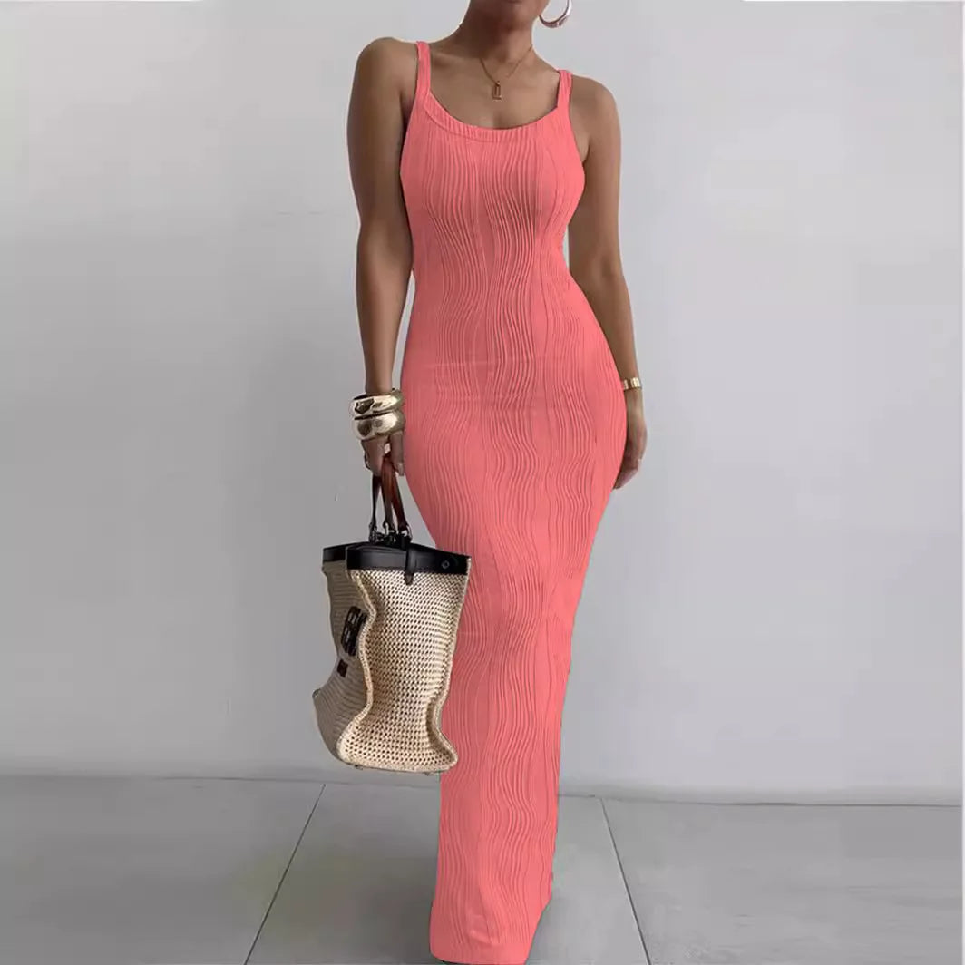 Sleeveless Dress for Women – Curve-Hugging, Elegant Perfection!