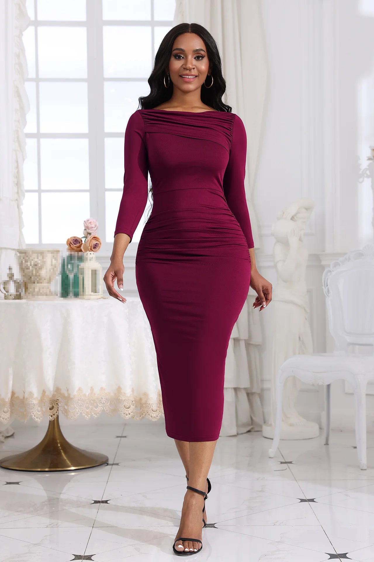 Elegant Women's Birthday, Church & Party Dress – | Fall Collection