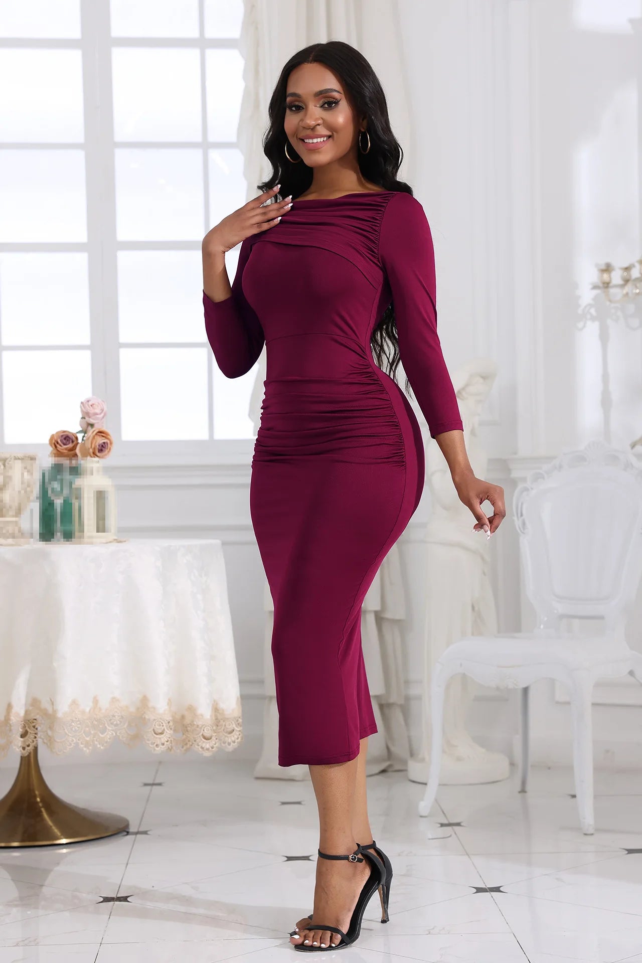 Elegant Women's Birthday, Church & Party Dress – | Fall Collection