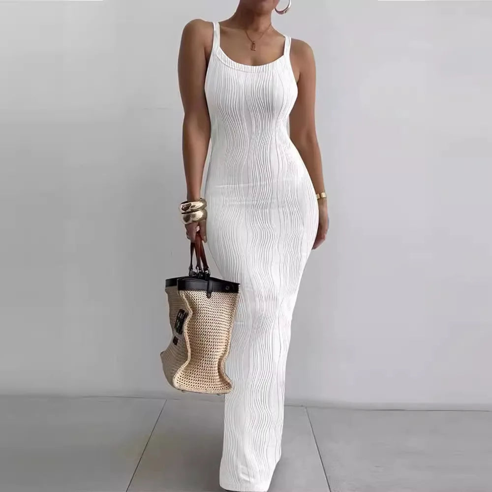 Sleeveless Dress for Women – Curve-Hugging, Elegant Perfection!